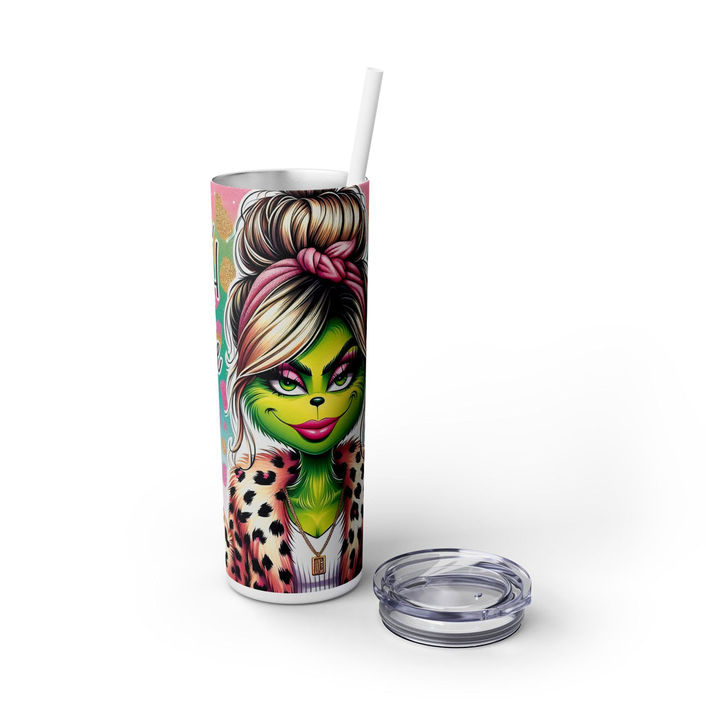 “I’m a Grinch Before Coffee ” Glam Tumbler